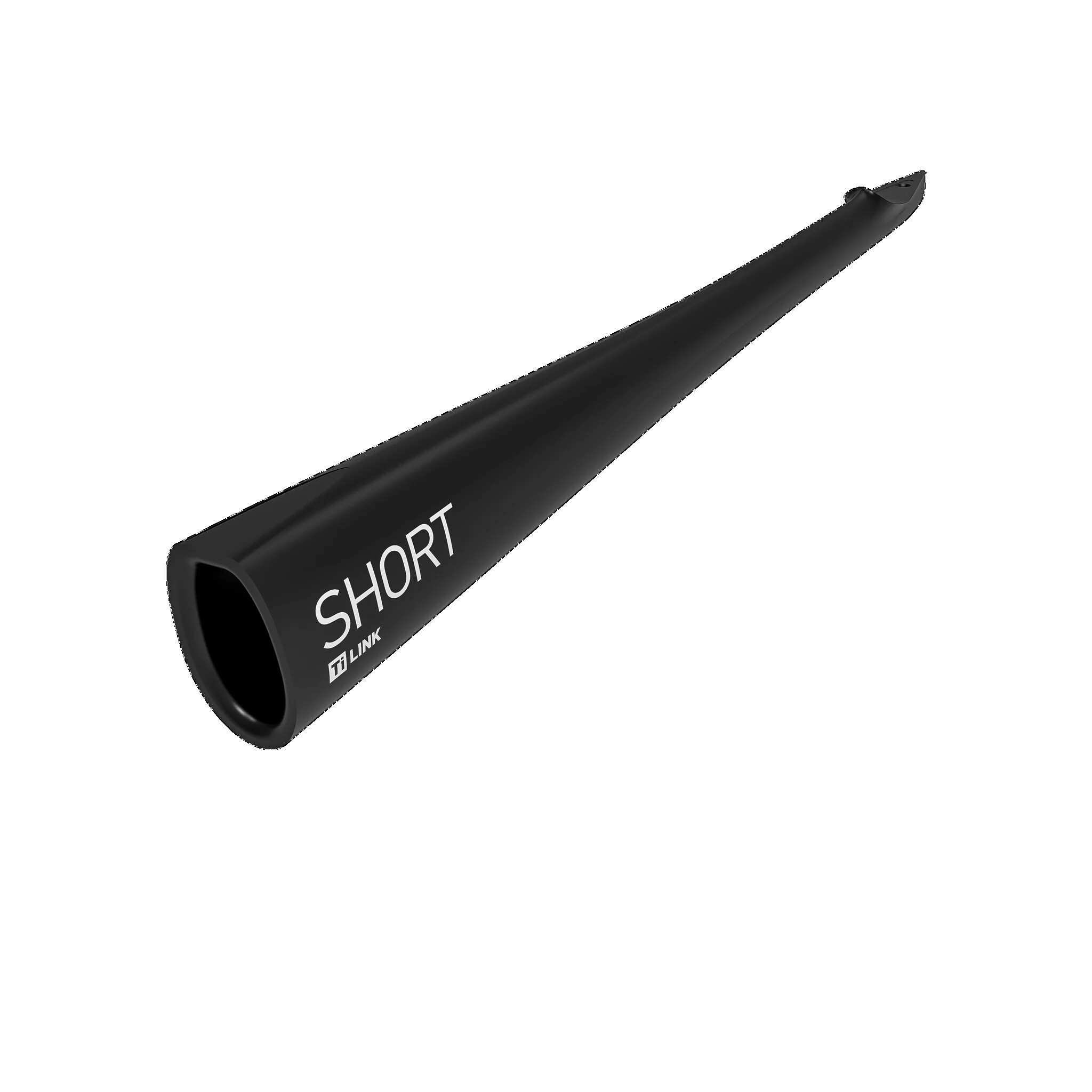 BLACK FUSELAGE, Ti LINK REAR WING ADAPTER, ALUMINIUM - SHORT