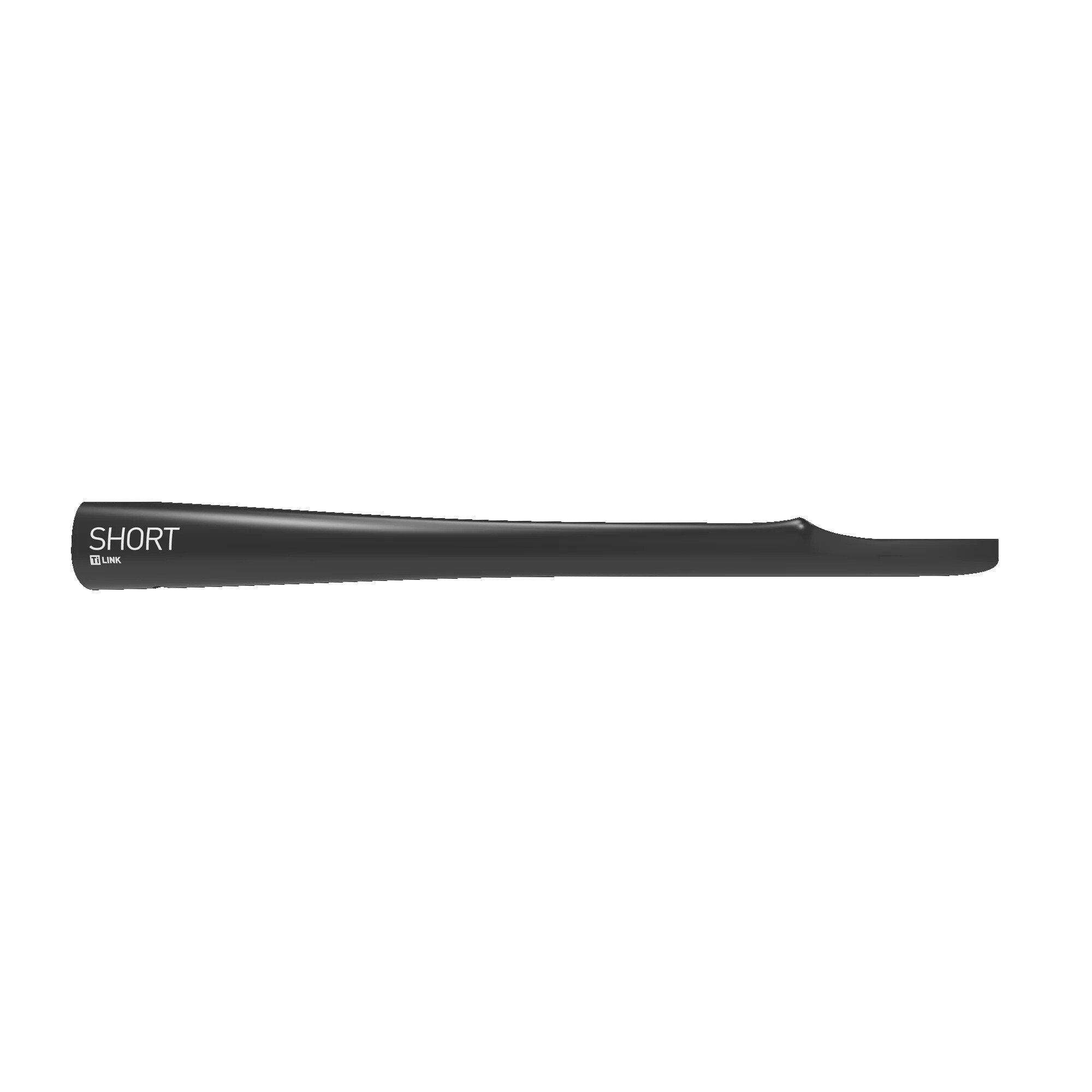BLACK FUSELAGE, Ti LINK REAR WING ADAPTER, ALUMINIUM - SHORT