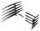 BLACK FUSELAGE, Ti LINK FUSELAGE, TITANIUM - 270MM