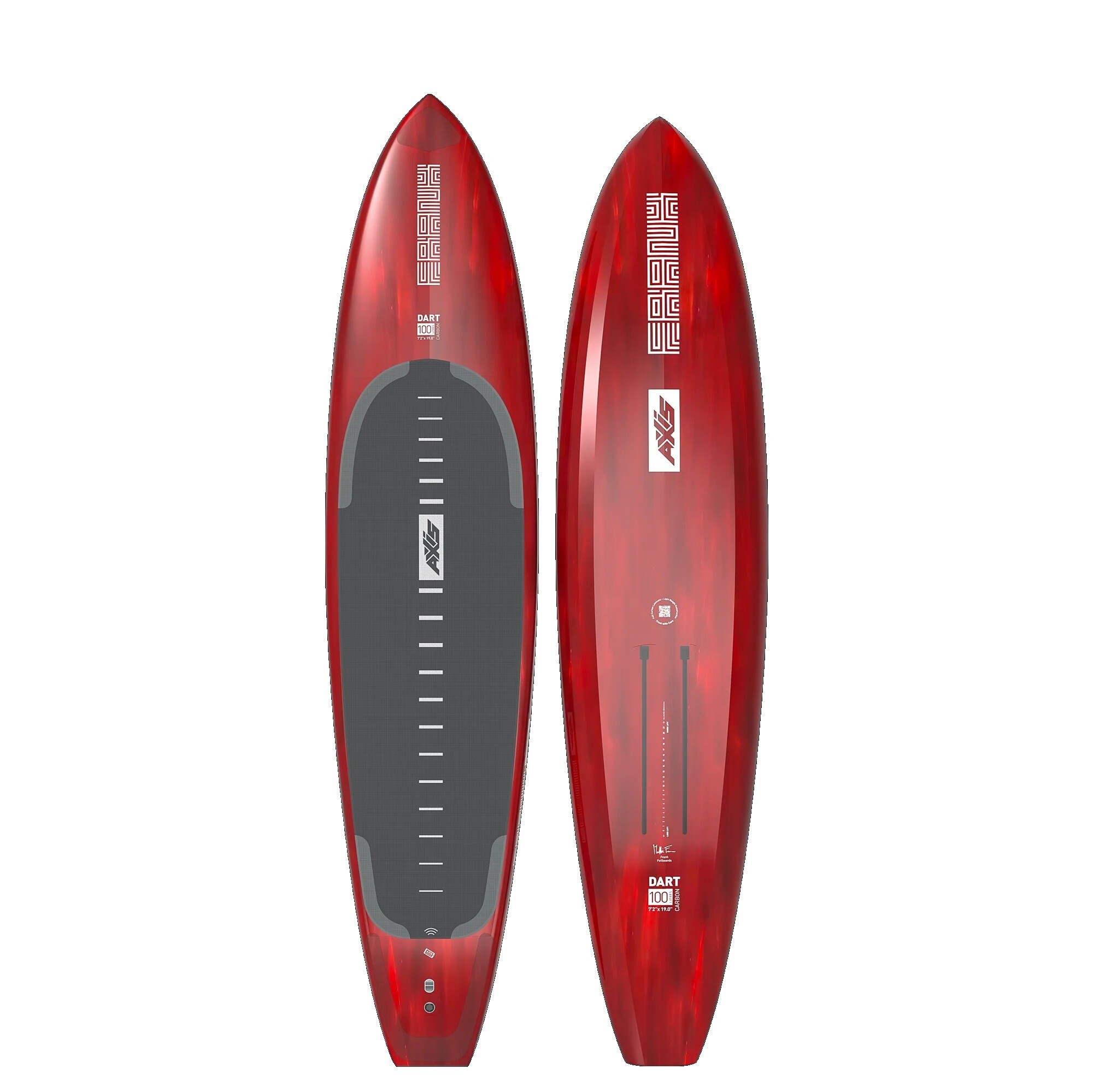 AXIS FRANK DART FOILBOARD - WITH BAG, 100 LITRES, 7'2" x 19"