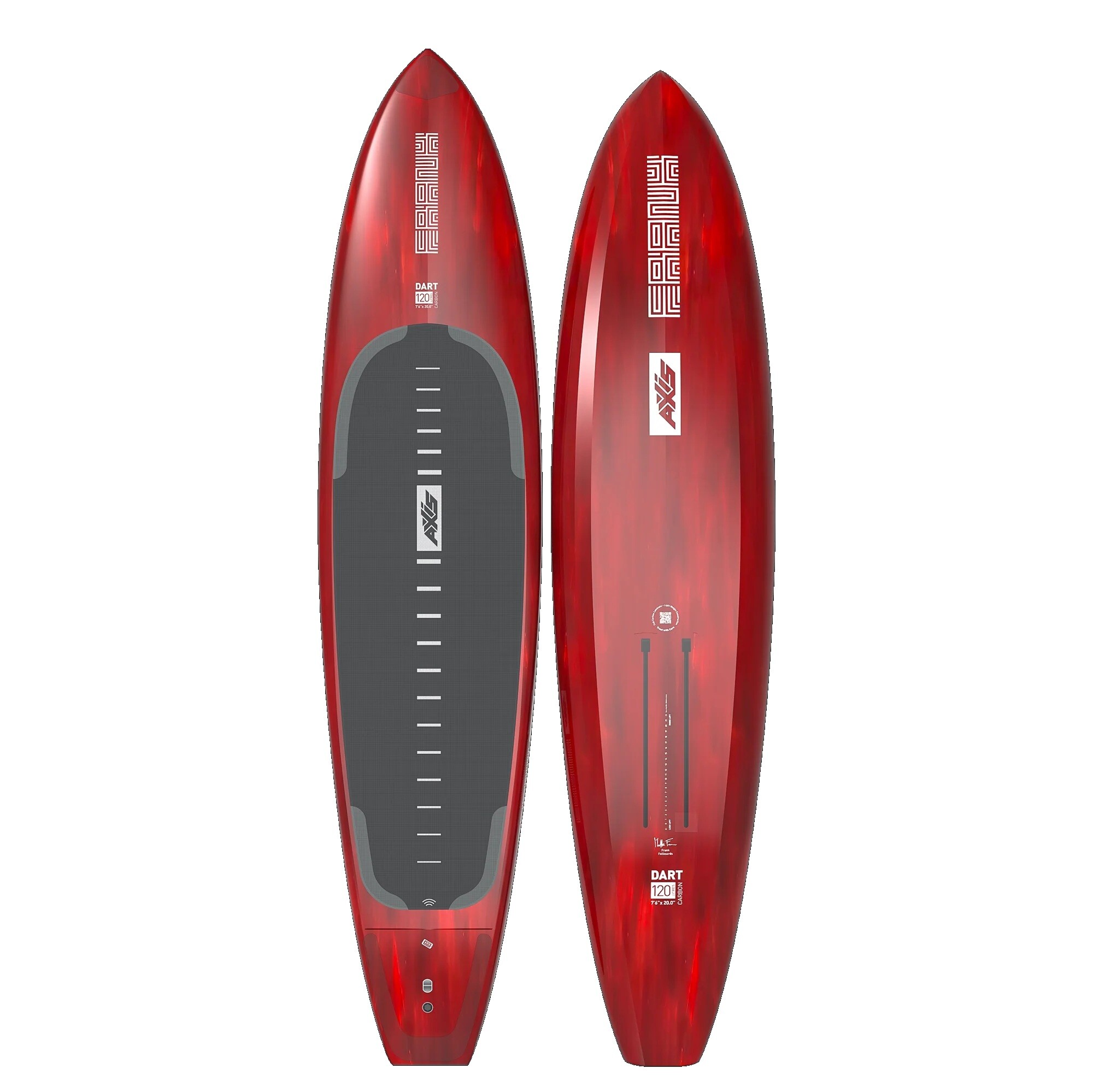 AXIS FRANK DART FOILBOARD - WITH BAG, 120 LITRES, 7'6" x 20"