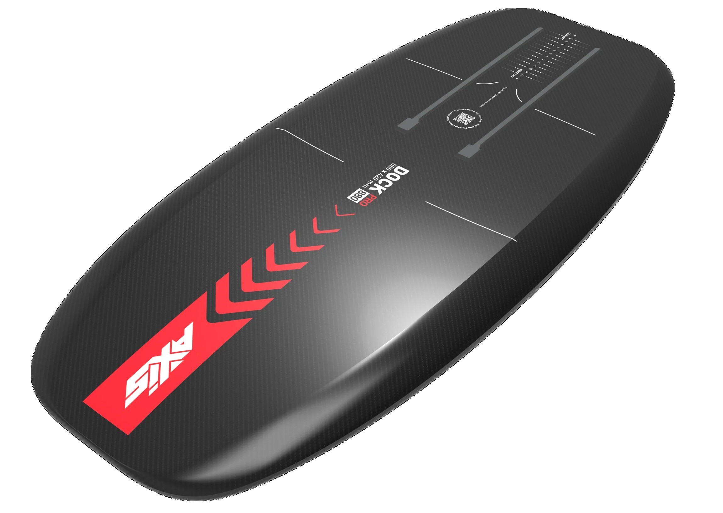 DOCK - FOILBOARD, 880MM x 420MM - BLACK