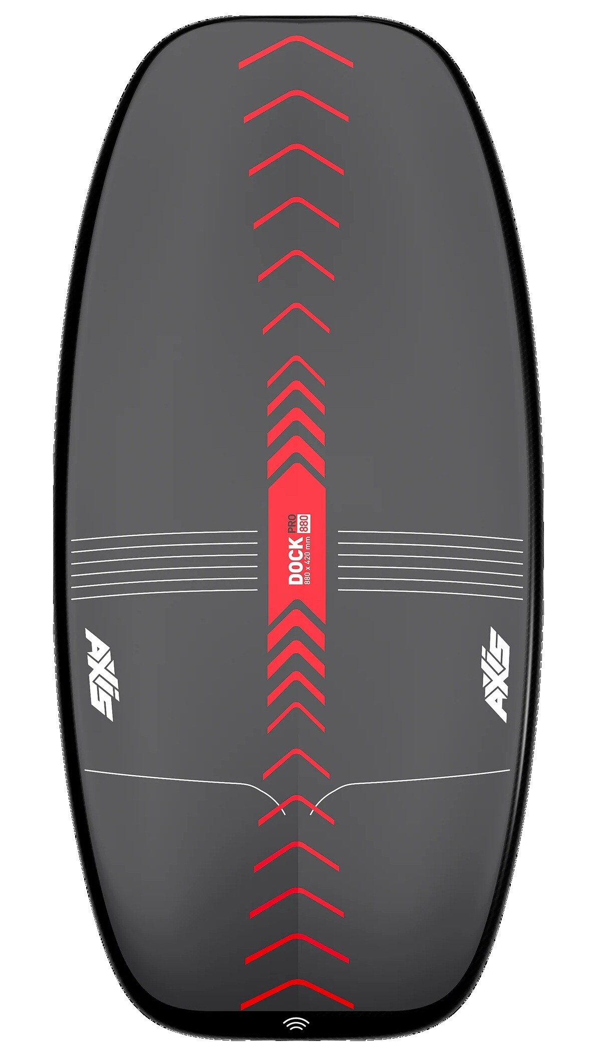 DOCK - FOILBOARD, 880MM x 420MM - BLACK