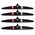 CARBON REAR WING, SKINNY SURF, 340MM x 50MM
