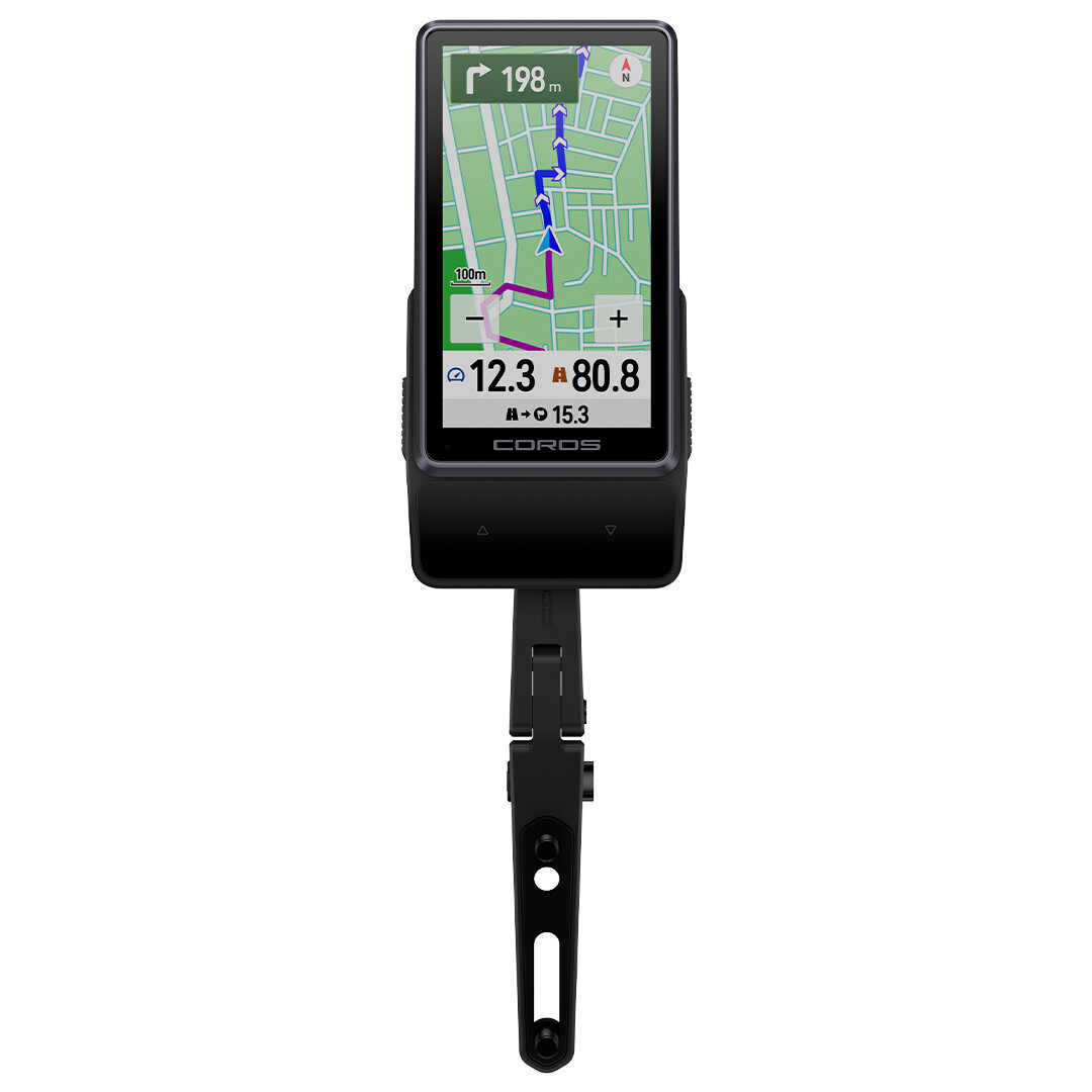COROS DURA 2 SOLAR, Black Out-Front Mount