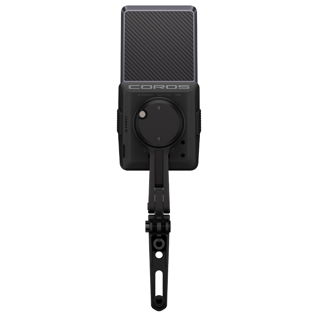 COROS DURA 2 SOLAR, Black Out-Front Mount
