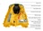 Automatisch aufblasbare Crewfit+ 180 PRO Schwimmweste, ohne Sicherheitsgurt