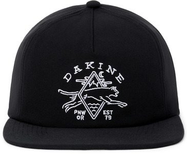VINNY T UNSTRUCTURED CAP, BLACK, OS