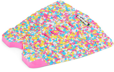 ERIN BROOKS PRO SURF TRACTION PAD, WHITE NEON SPECKLE, OS