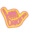 SHAKA STOMP, YELLOW/PINK, OS