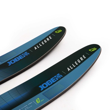 ALLEGRE COMBO SKIS, BLUE, 67" (170CM)