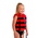 SCRIBBLE VEST, RED, ONE SIZE