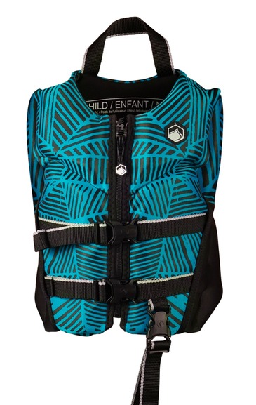 FURY KIDS CGA VEST, S26, BLUE-BLACK/CHILD