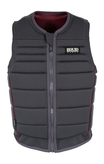 FUSE COMP VEST MENS, S26, CHARCOAL/L