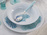 Teller tief, Mare, Blue