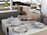 Salatschüssel mit Besteck Set 3 Stk., Coral