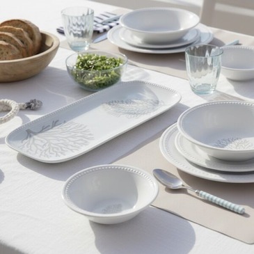 Servierplatten, Mare Set 2 Stk., Beige