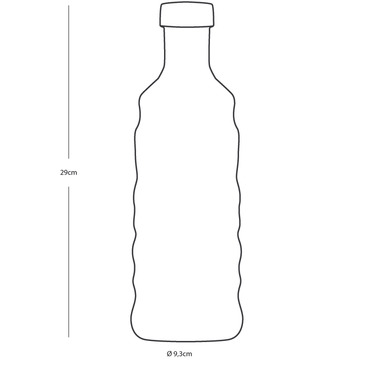 Wasserflasche, Moon Set 2 Stk., Ice