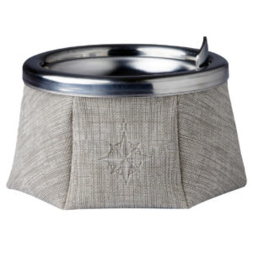 Aschebecher, mit windfestem Deckel, Stone