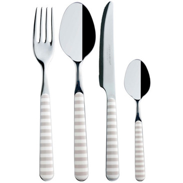 Besteckset Set 24 Stk., Beige