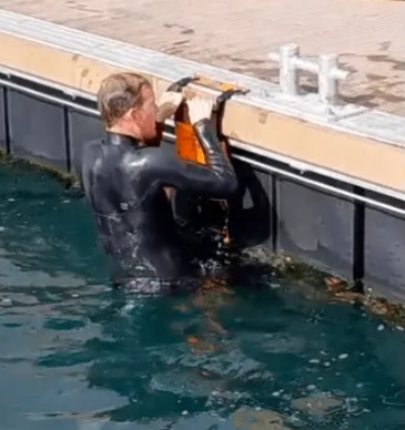 Rettungsleiter für Pontons – Magic Reboard Ponton