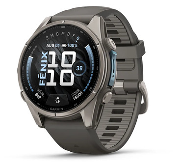 fenix 9, Gris brumeux/Titane, 43mm
