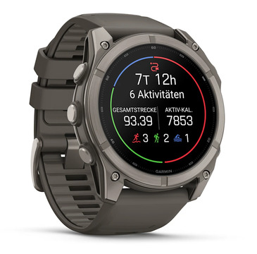 fenix 9, Gris galet/Titane, 51mm