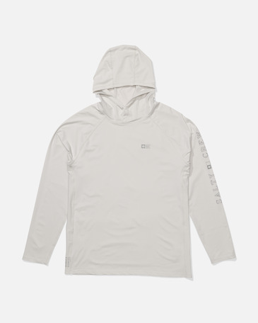 APEX PERFORATED SUNSHIRT, LIGHT GREY, L