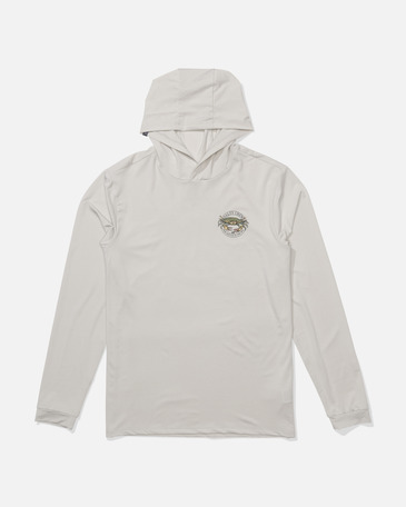 JIMMY HOODED SUNSHIRT, ATHLETIC HEATHER, XXL