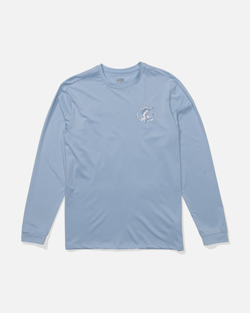 SHOOTOUT LS SUNSHIRT, CLEAR SKY, M