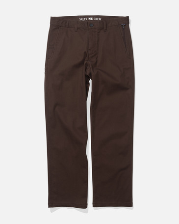 PORTWAY PANT, DEEP BROWN, 32