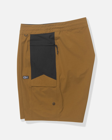 FLAGSHIP BOATSHORT, BRONZE BROWN, 36