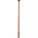 Flaggenmast, 125cm, Mahagoni