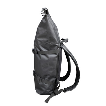 Wasserdichter Rolltop Sack 30L, schwarz
