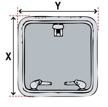 Ultra-Low ProfileLuke, External Handles, Gr&ouml;sse 30